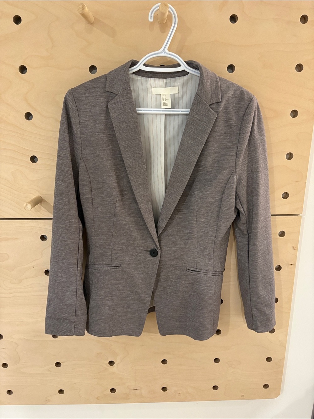 Tailored Gray Blazer - Classic Jacket